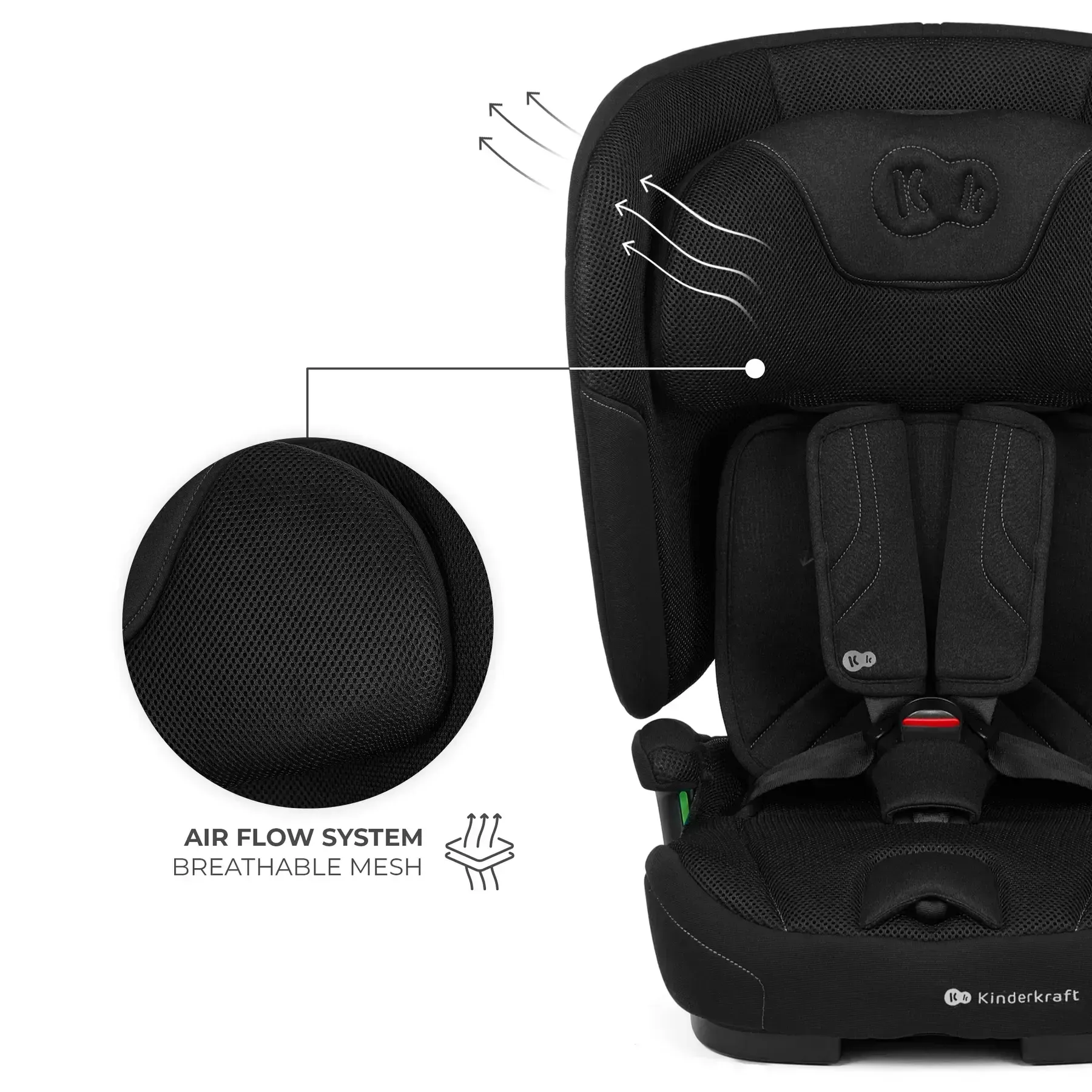 Автокрісло Kinderkraft Fix2Go i-Size Black