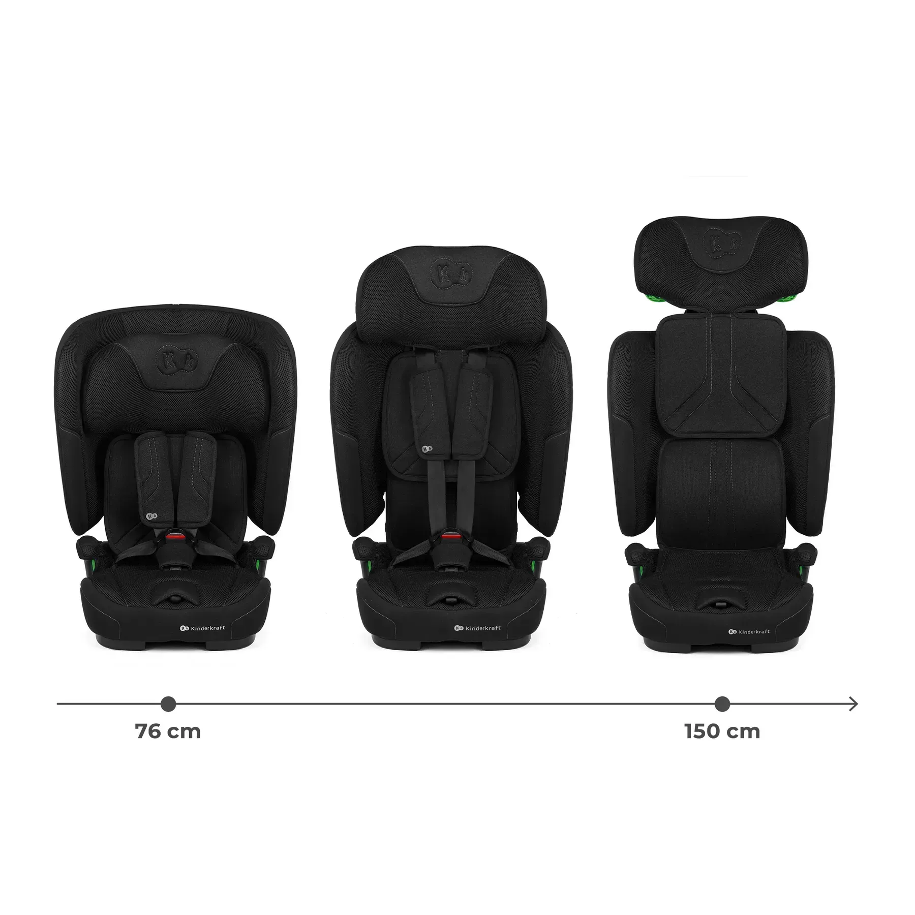 Автокрісло Kinderkraft Fix2Go i-Size Black