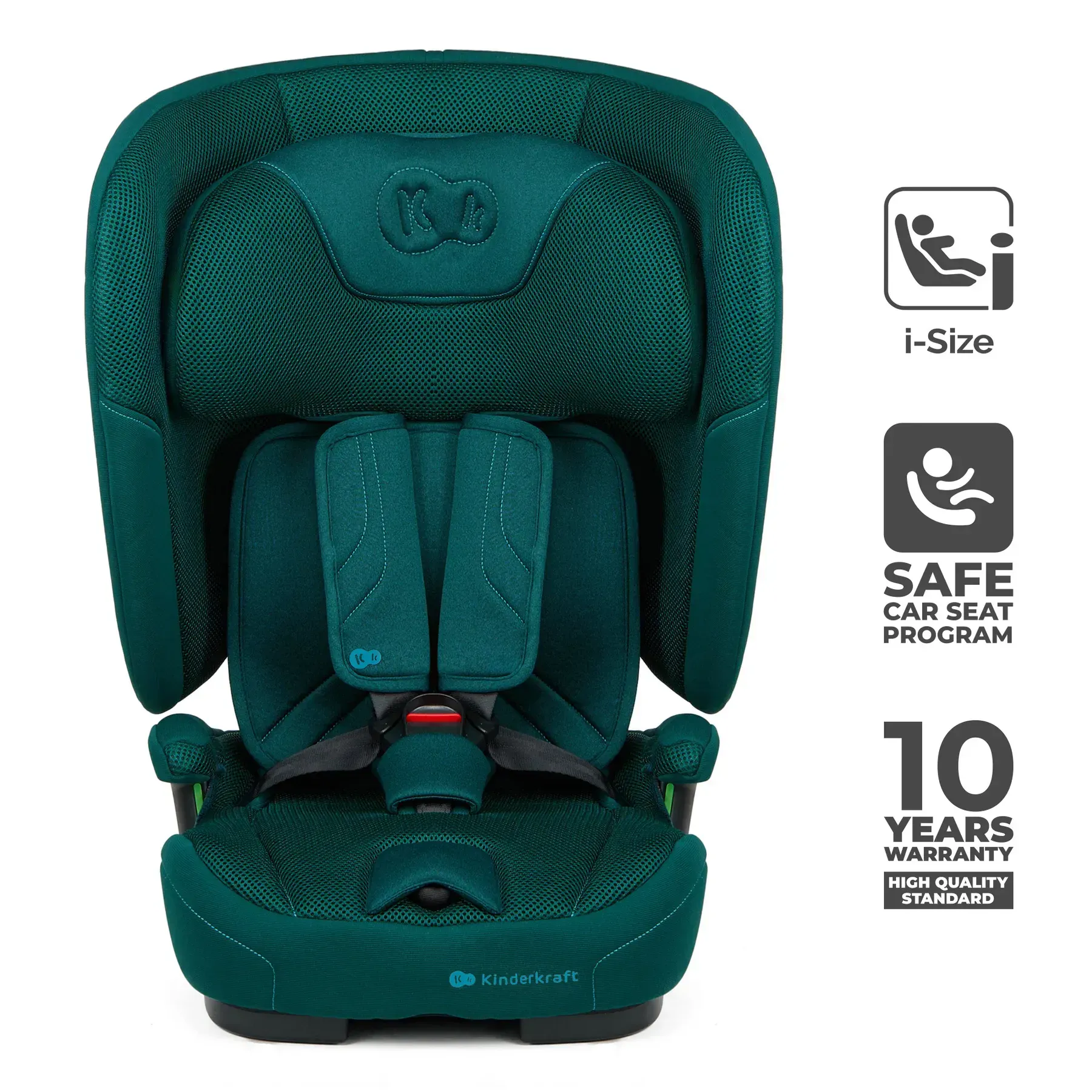 Автокресло Kinderkraft Fix2Go i-Size Green