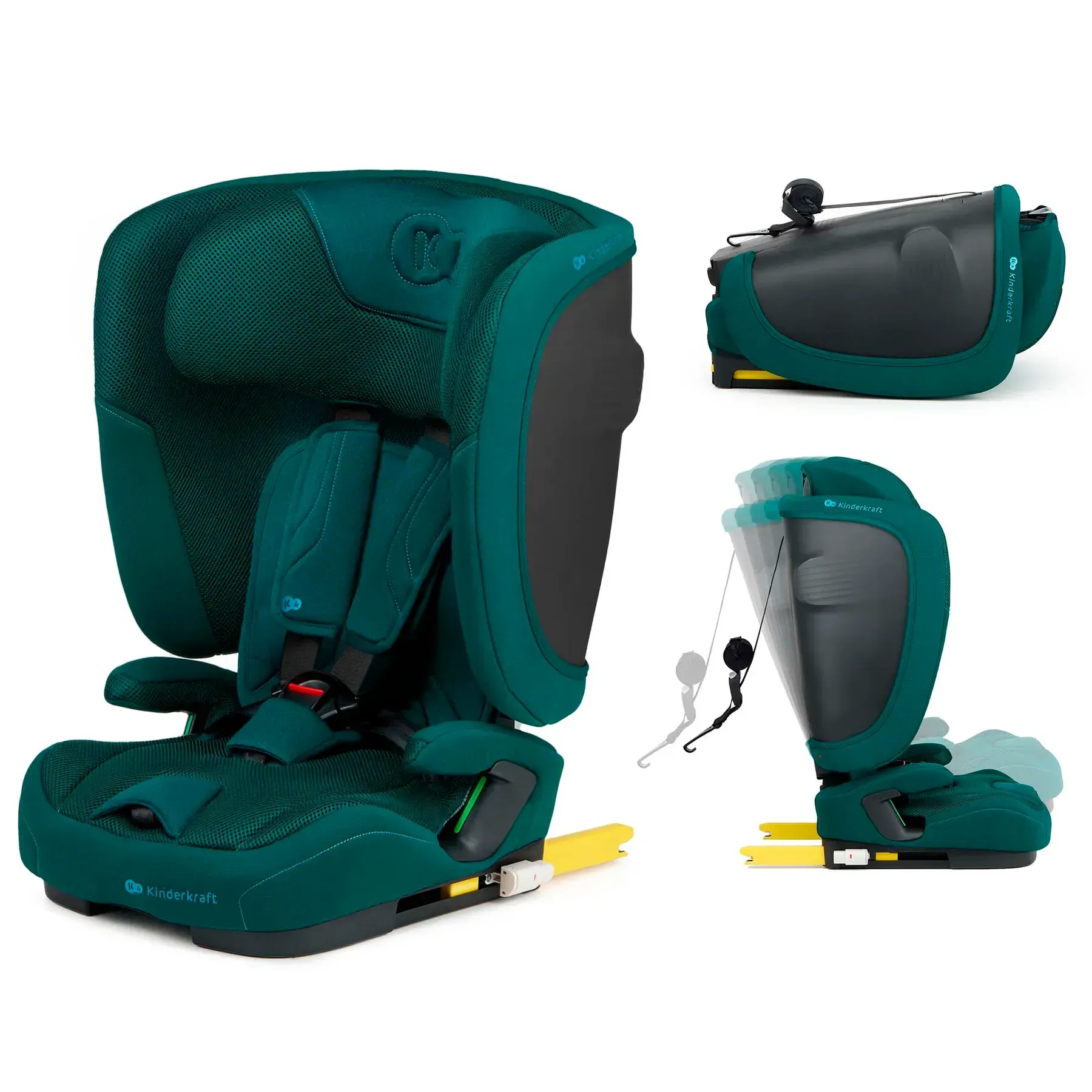 Автокресло Kinderkraft Fix2Go i-Size Green