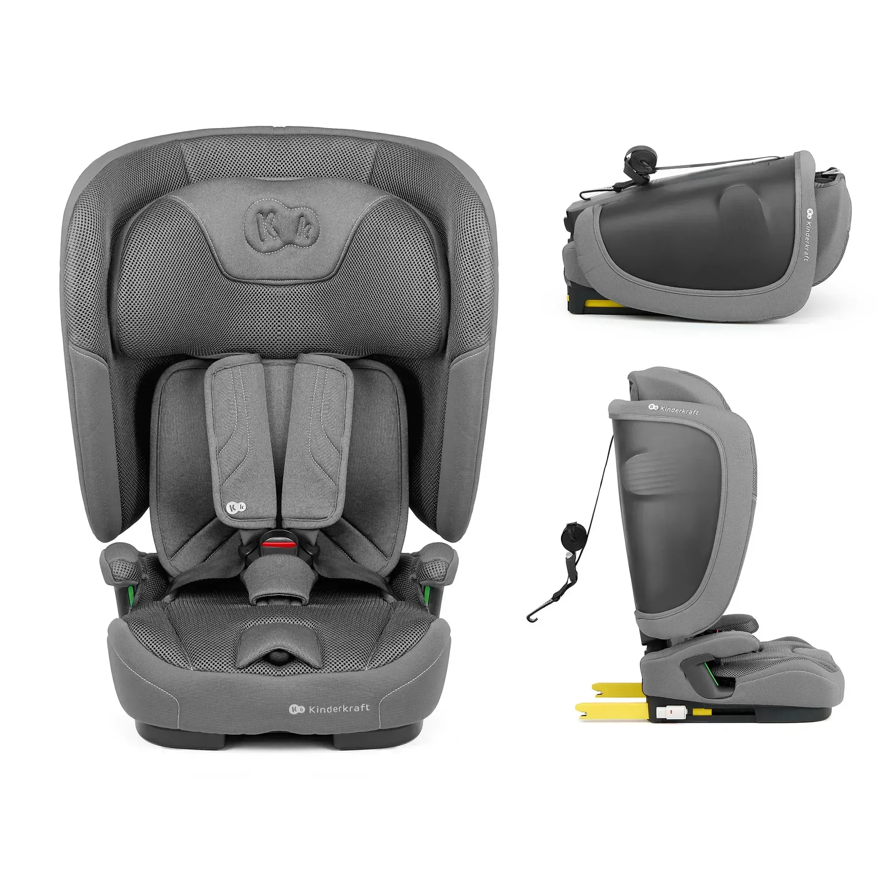 Автокрісло Kinderkraft Fix2Go i-Size Grey 