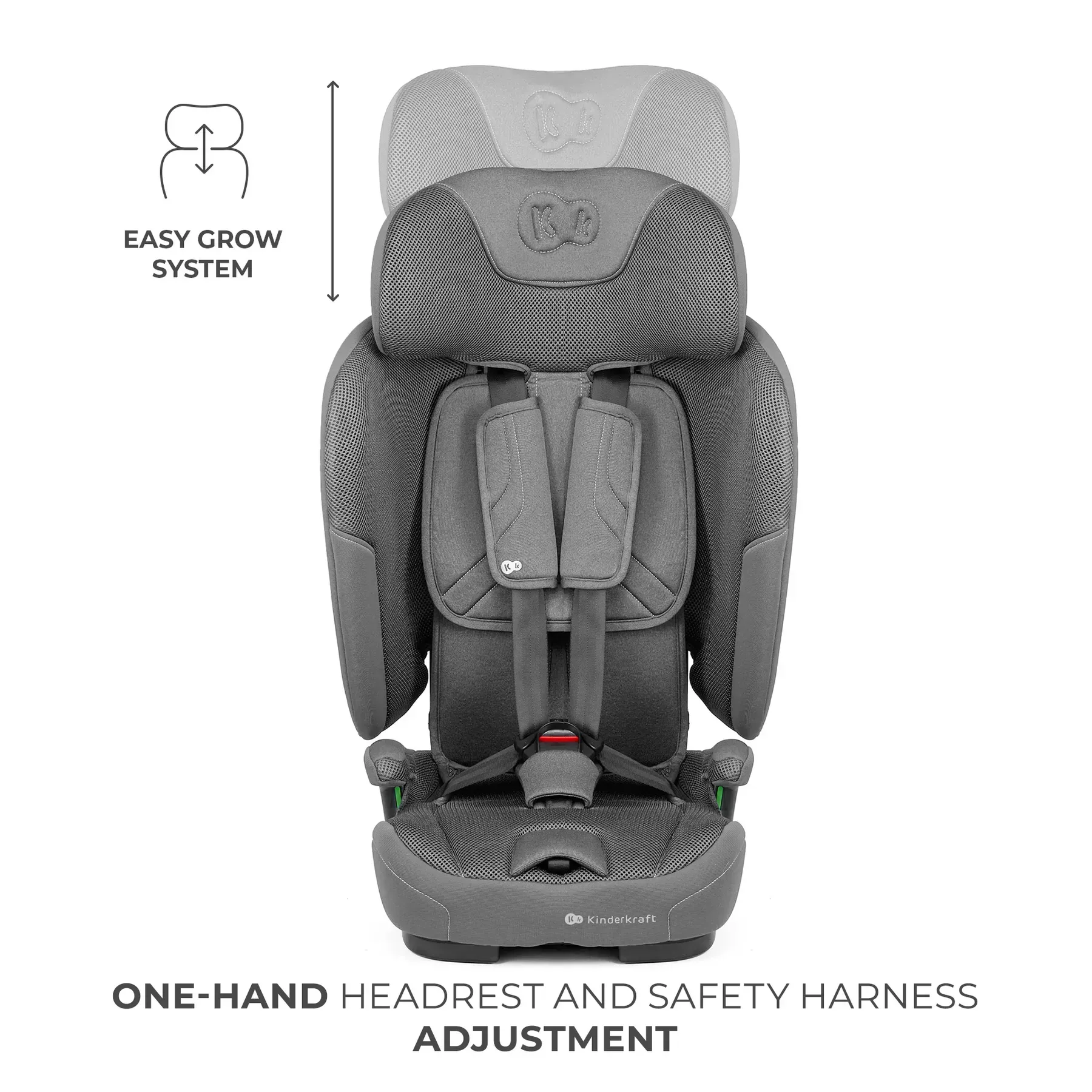Автокрісло Kinderkraft Fix2Go i-Size Grey 