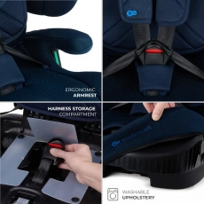 Автокрісло Kinderkraft Fix2Go i-Size Navy