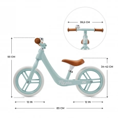 Беговел Kinderkraft Fly Plus Blue (KRFLPL00BLU0000)