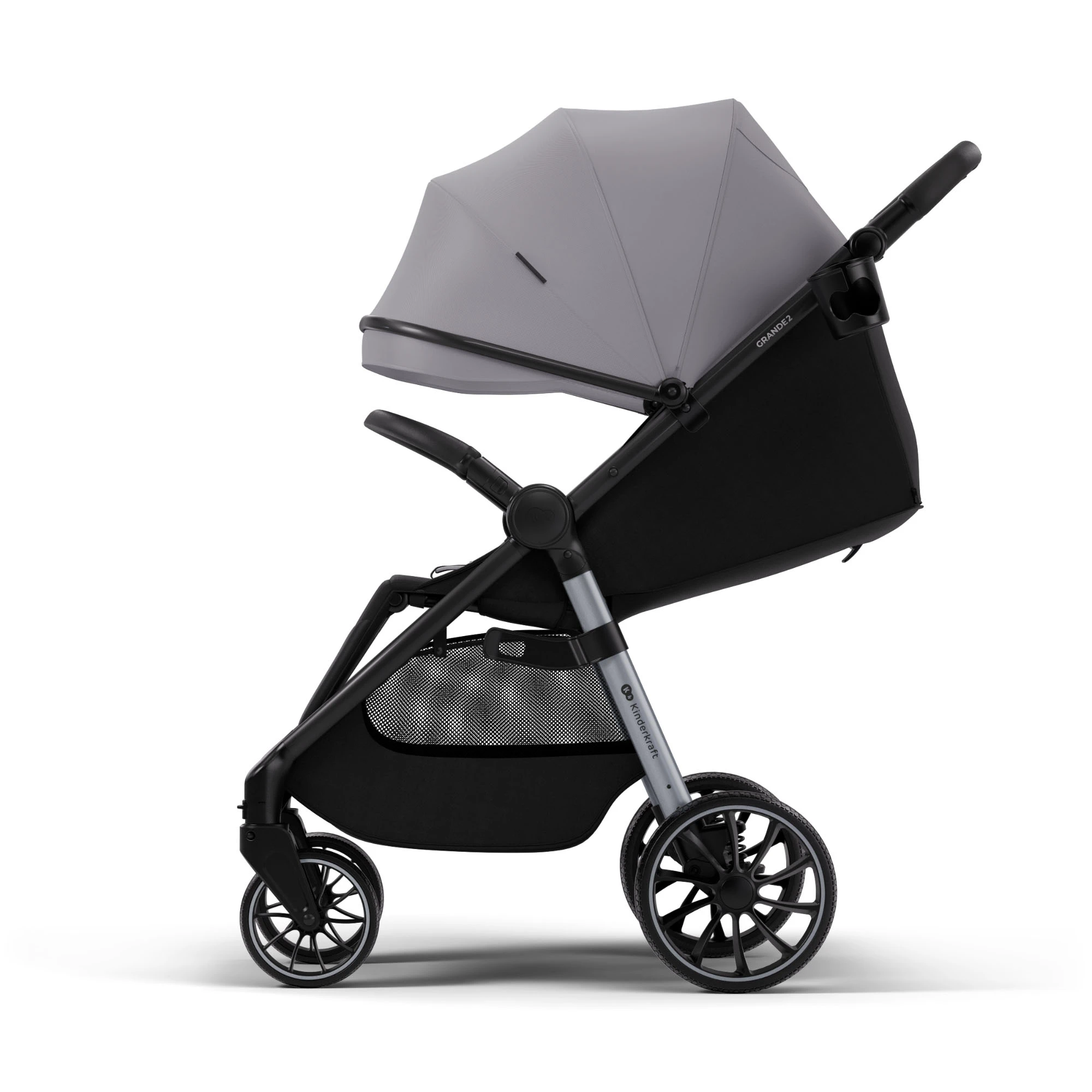 Прогулочная коляска Kinderkraft Grande 2 Grey
