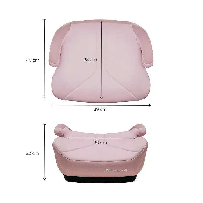 Автокрісло-бустер Kinderkraft i-Boost 2 Pink