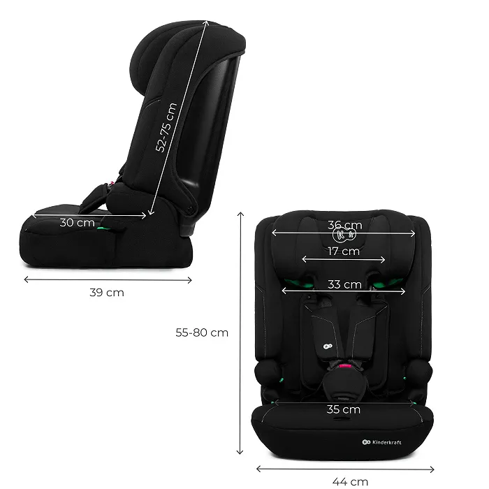 Автокрісло Kinderkraft i-Comfy i-Size Black 