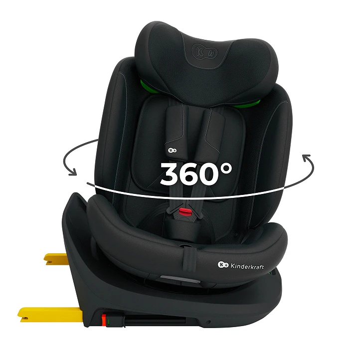 Автокрісло Kinderkraft i-Grow 2 Plus i-Size Black