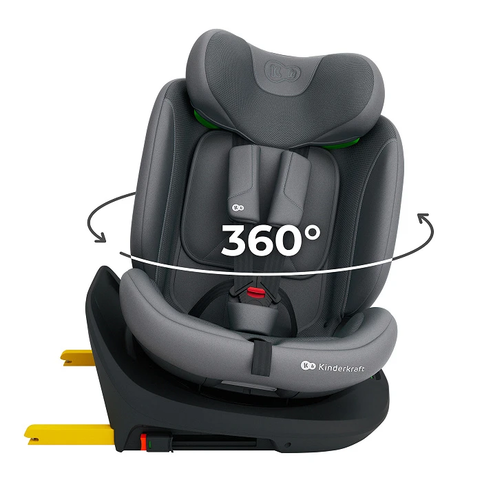 Автокрісло Kinderkraft i-Grow 2 Plus i-Size Grey