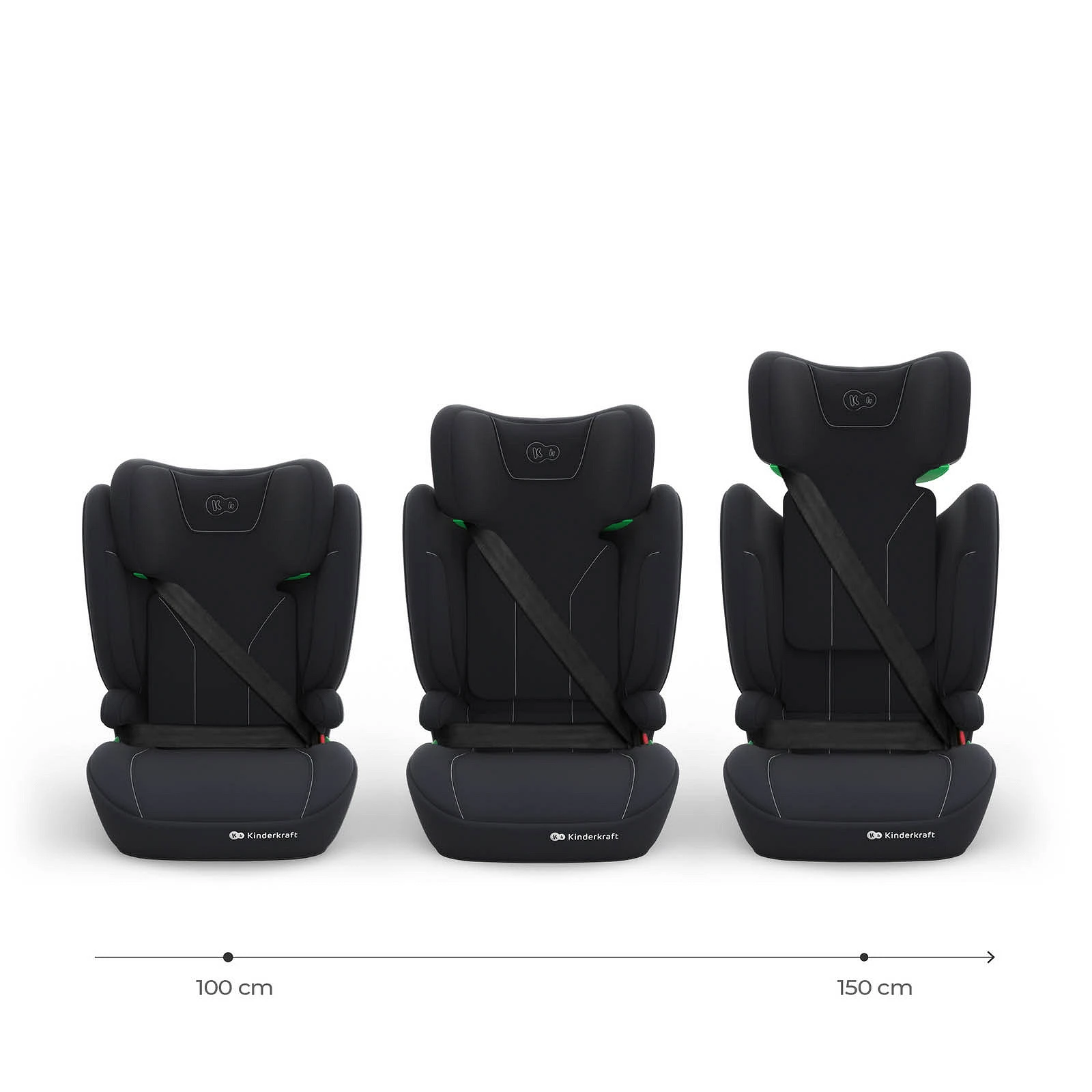 Автокресло Kinderkraft i-Spark 2 Plus i-Size Black