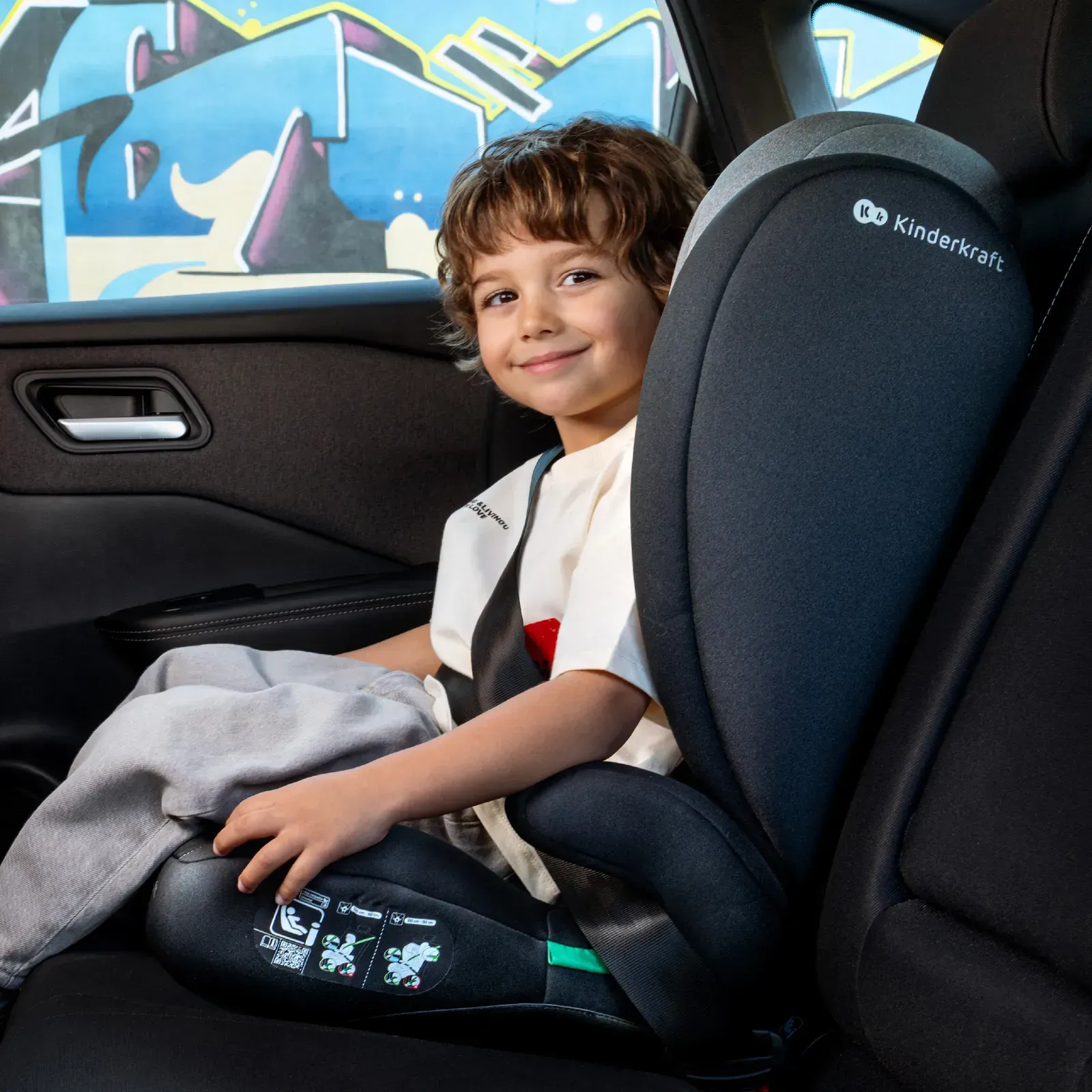 Автокресло Kinderkraft i-Spark 2 Plus i-Size Black