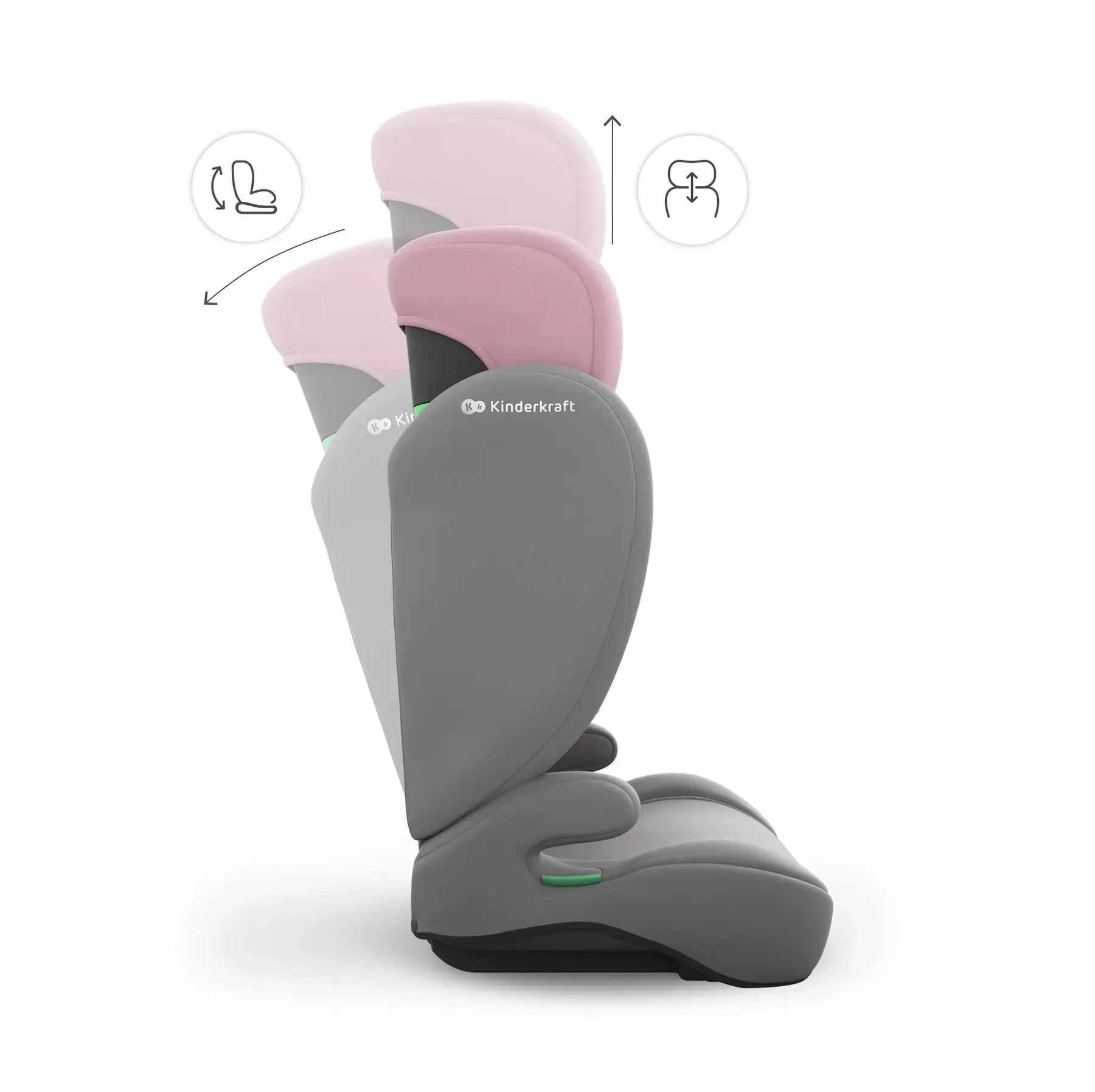 Автокресло Kinderkraft i-Spark 2 Plus i-Size Pink
