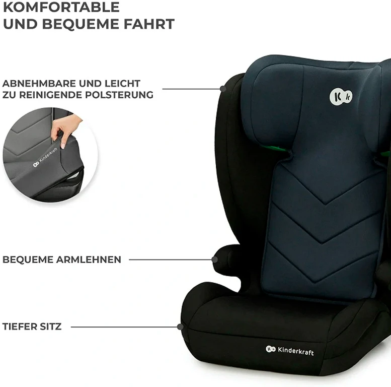 Автокресло Kinderkraft i-Spark i-Size Black