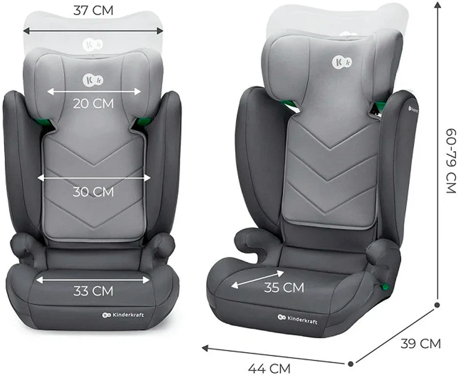 Автокрісло Kinderkraft i-Spark i-Size Grey