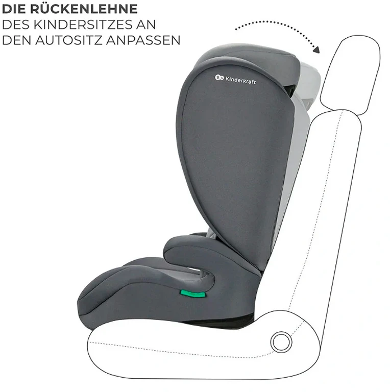 Автокрісло Kinderkraft i-Spark i-Size Grey