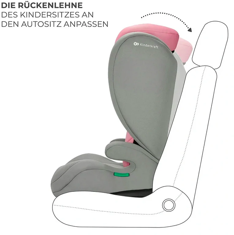 Автокрісло Kinderkraft i-Spark i-Size Pink
