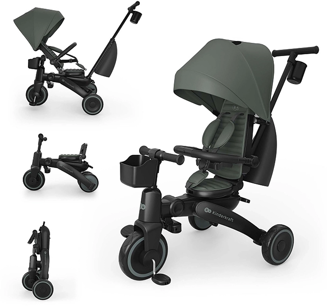 Трехколесный велосипед Kinderkraft Jazz 3 Green