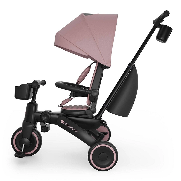 Триколісний велосипед Kinderkraft Jazz 3 Pink