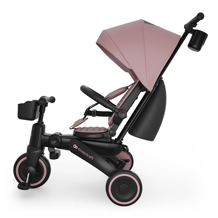 Триколісний велосипед Kinderkraft Jazz 3 Pink