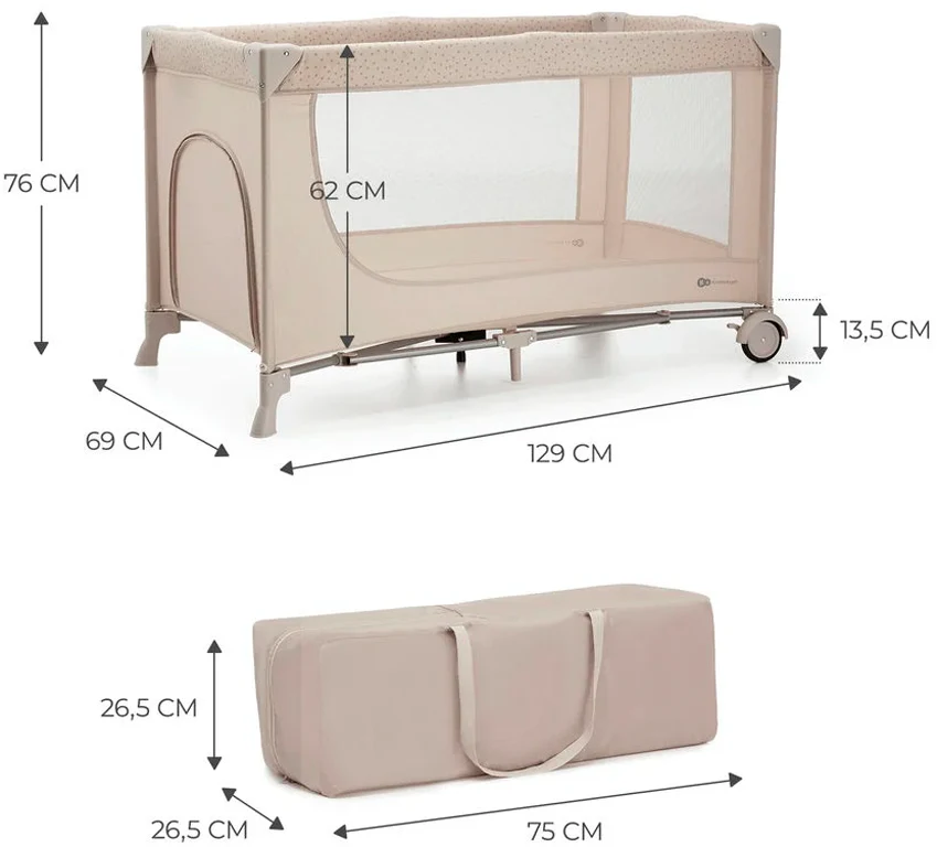 Манеж Kinderkraft Joy 2 Beige