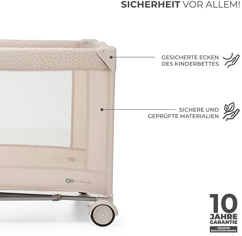 Манеж Kinderkraft Joy 2 Beige