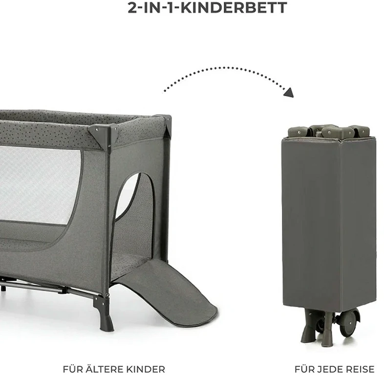 Манеж Kinderkraft Joy 2 Dark Grey