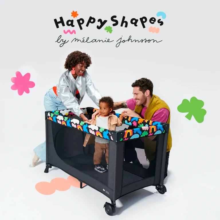 Манеж Kinderkraft Joy 2 Happy Shapes