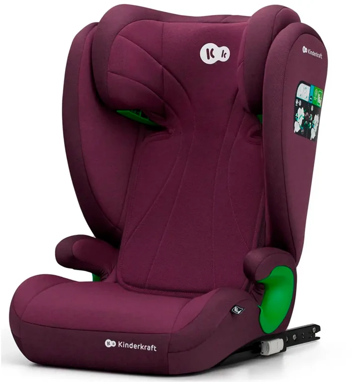 Автокрісло Kinderkraft Junior Fix 2 i-Size Cherry Pearl