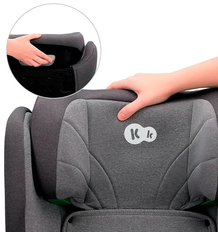 Автокрісло Kinderkraft Junior Fix 2 i-Size Rocket Grey