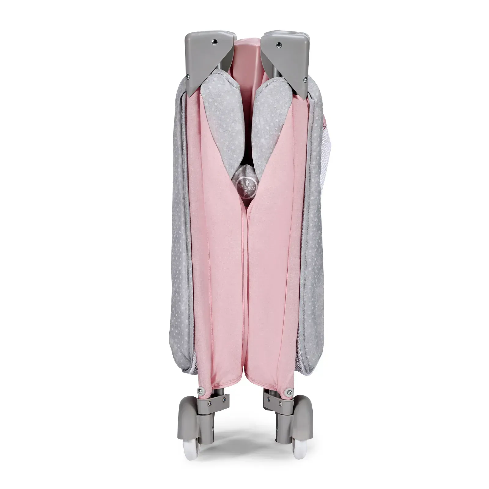 Ліжечко-манеж Kinderkraft Leody Pink