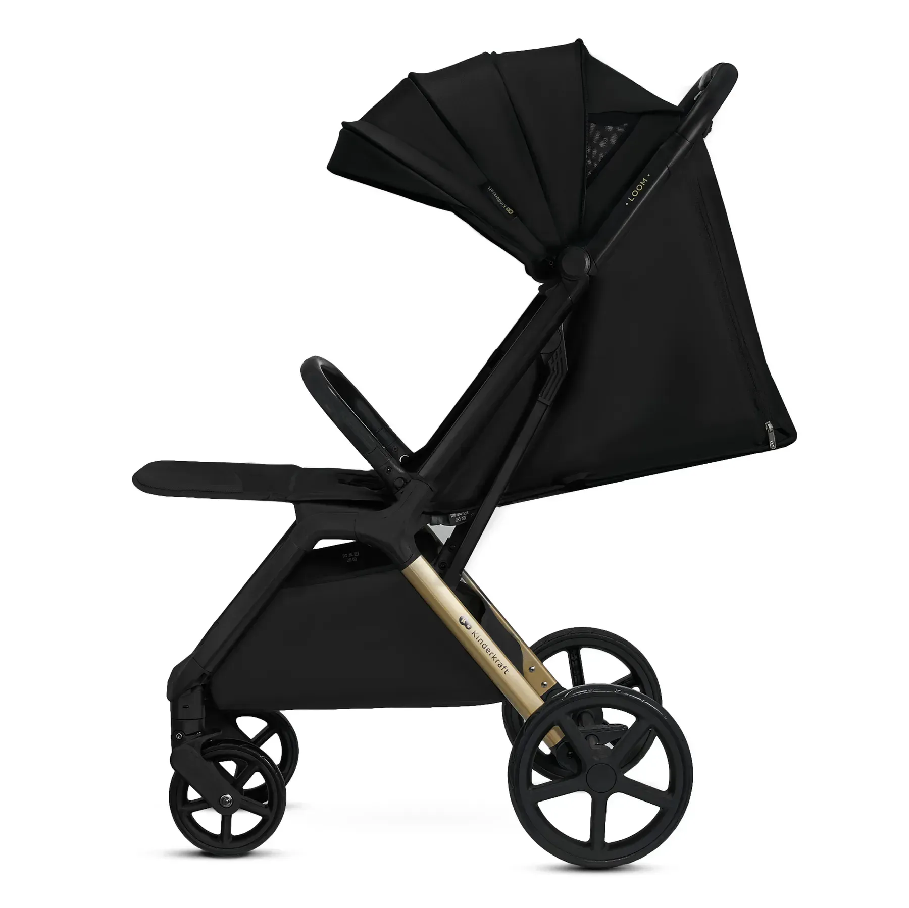 Коляска прогулянки Kinderkraft Loom Black