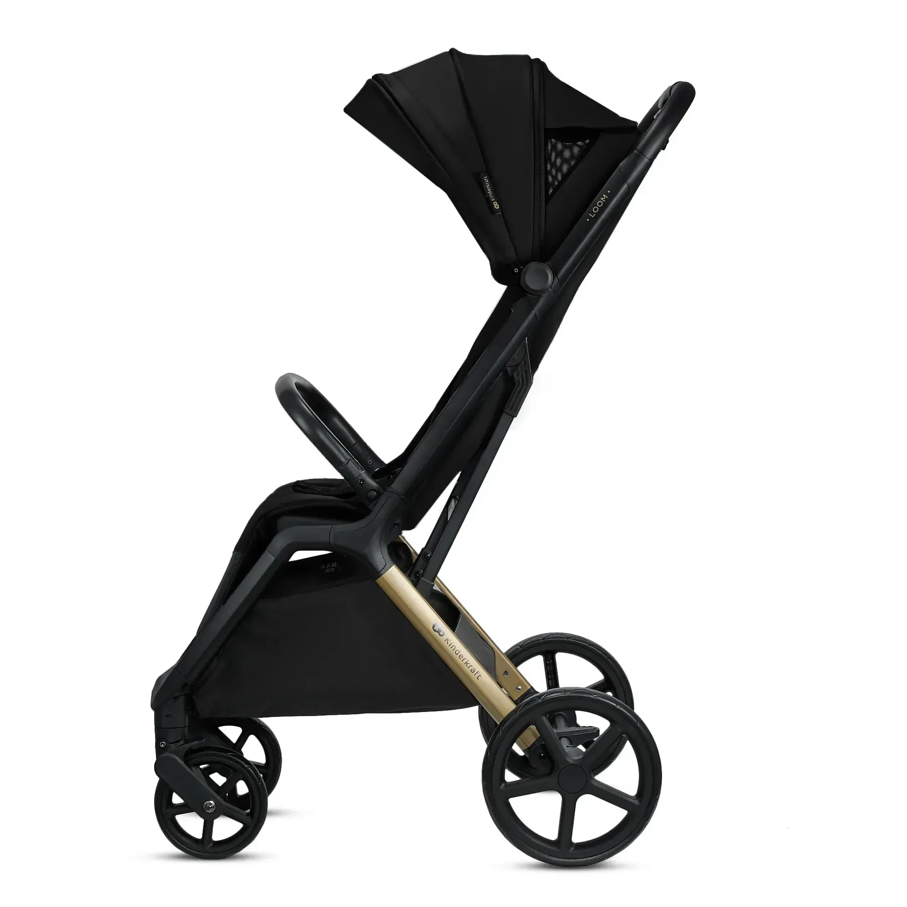 Коляска прогулянки Kinderkraft Loom Black