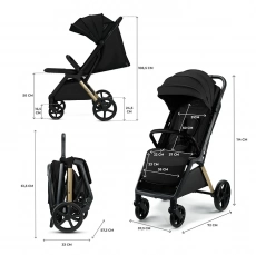 Коляска прогулянки Kinderkraft Loom Black