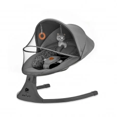 Електричне крісло-гойдалка Kinderkraft Lumi 2 Dark Grey