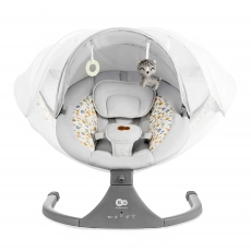Електричне крісло-гойдалка Kinderkraft Lumi 2 Light Grey