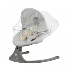 Електричне крісло-гойдалка Kinderkraft Lumi 2 Light Grey