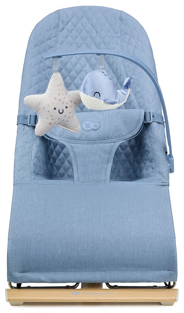 Шезлонг-качалка Kinderkraft Mimi Nordic Breeze (KBMIMI00NOR0000)