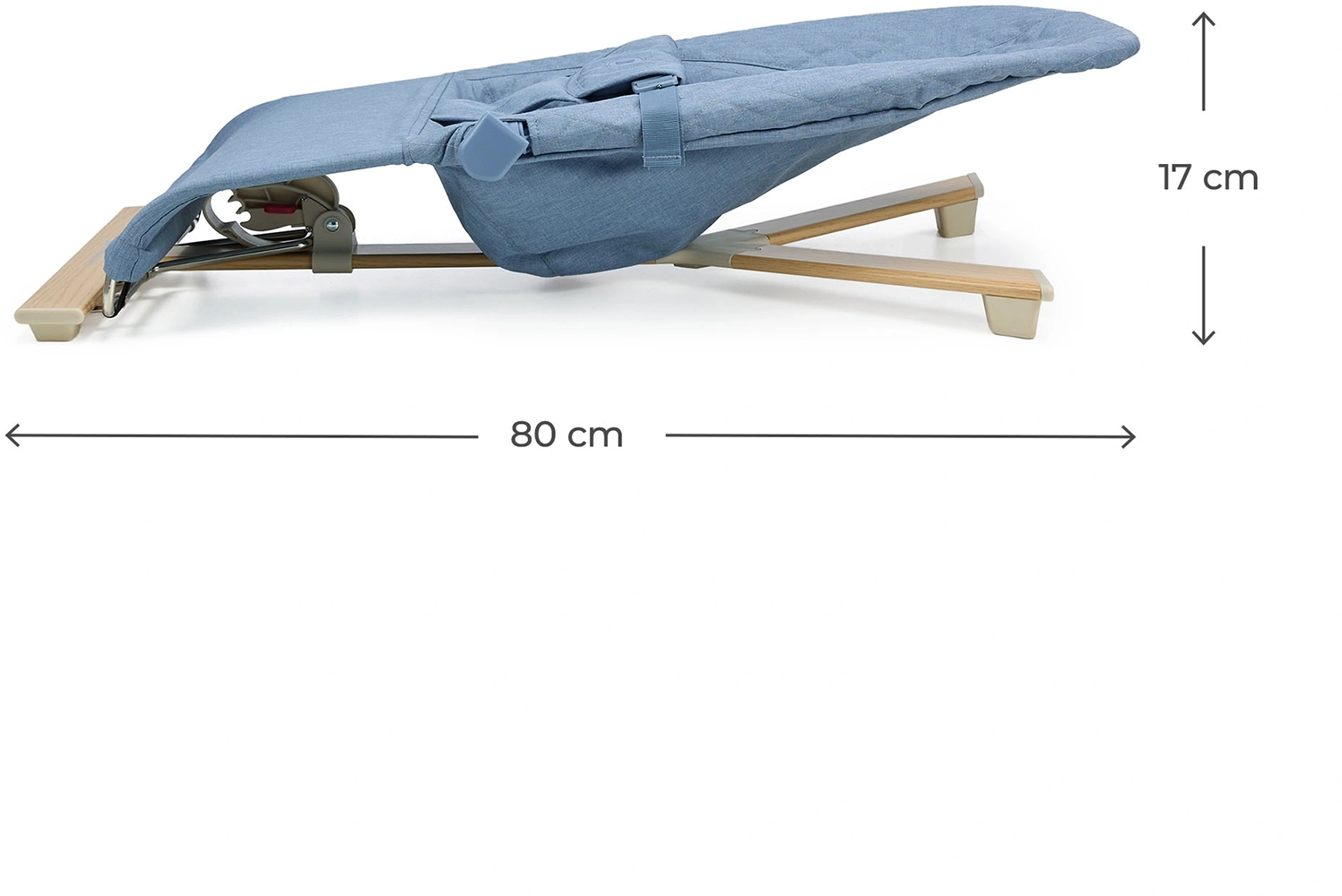 Шезлонг-качалка Kinderkraft Mimi Nordic Breeze (KBMIMI00NOR0000)