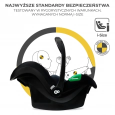 Автокрісло Kinderkraft Mink Pro i-Size Black (KCMINKPRBLK0000)