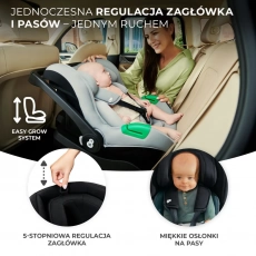 Автокрісло Kinderkraft Mink Pro i-Size Black (KCMINKPRBLK0000)