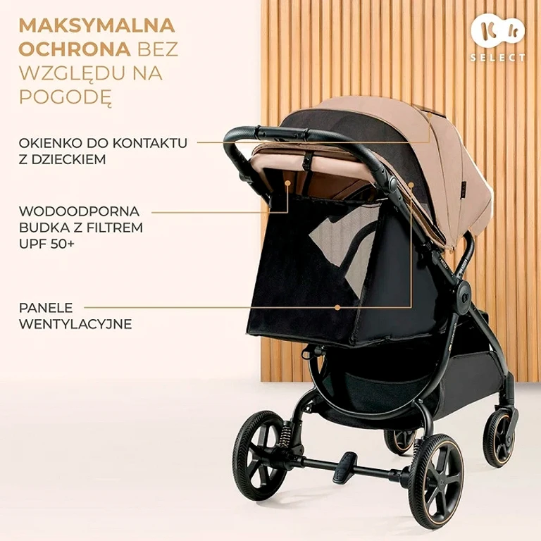 Прогулянкова коляска Kinderkraft Mitzy Ink Black