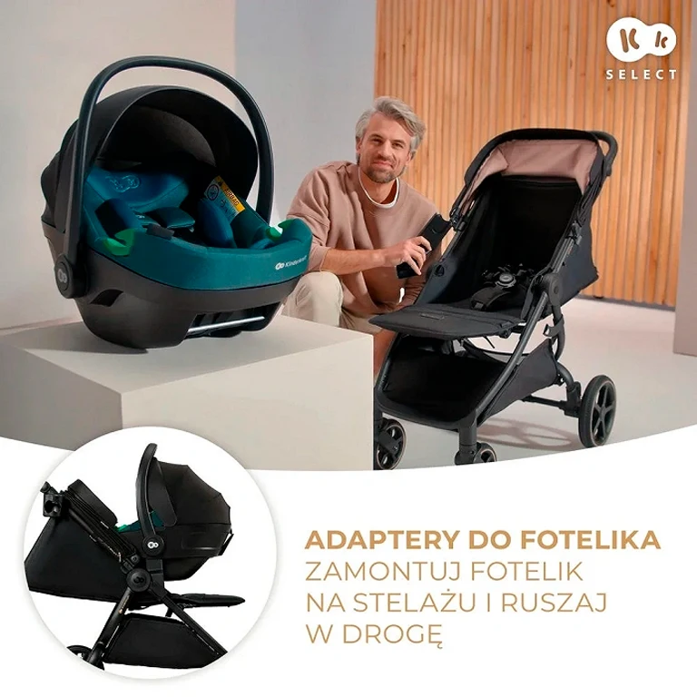 Прогулянкова коляска Kinderkraft Mitzy Jade Green