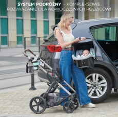 Дитяча коляска 3 в 1 Kinderkraft Moov 2 Air Sand Beige
