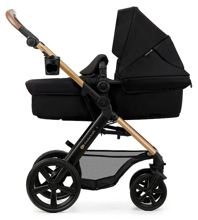 Універсальна коляска 3 у 1 Kinderkraft Moov 2 Pure Black (KSMOOV02BLKEV00)