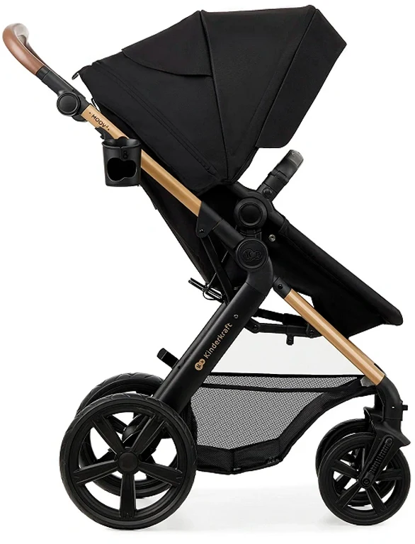Універсальна коляска 3 у 1 Kinderkraft Moov 2 Pure Black (KSMOOV02BLKEV00)