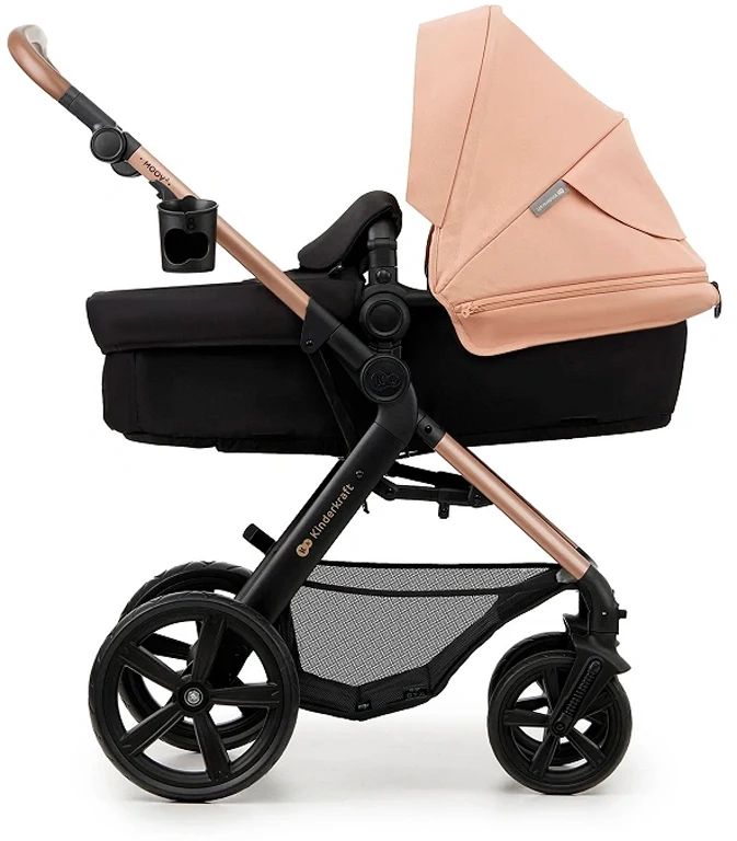 Універсальна коляска 3 у 1 Kinderkraft Moov 2 Sand Beige (KSMOOV02BEGEV00)