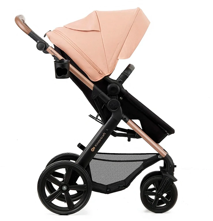 Універсальна коляска 3 у 1 Kinderkraft Moov 2 Sand Beige (KSMOOV02BEGEV00)