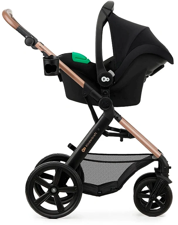 Універсальна коляска 3 у 1 Kinderkraft Moov 2 Sand Beige (KSMOOV02BEGEV00)