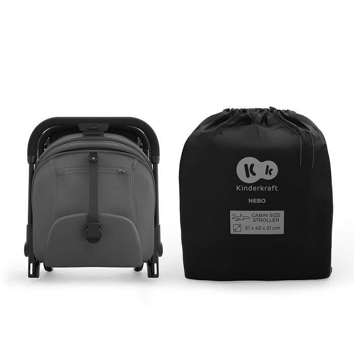Прогулянковий візок Kinderkraft Nebo Platinum Grey