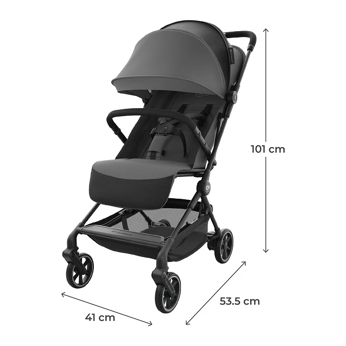 Прогулянковий візок Kinderkraft Nebo Platinum Grey